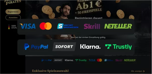 Jackpot Piraten Casino | Vertraue auf dein Glück und kassiere groß ab